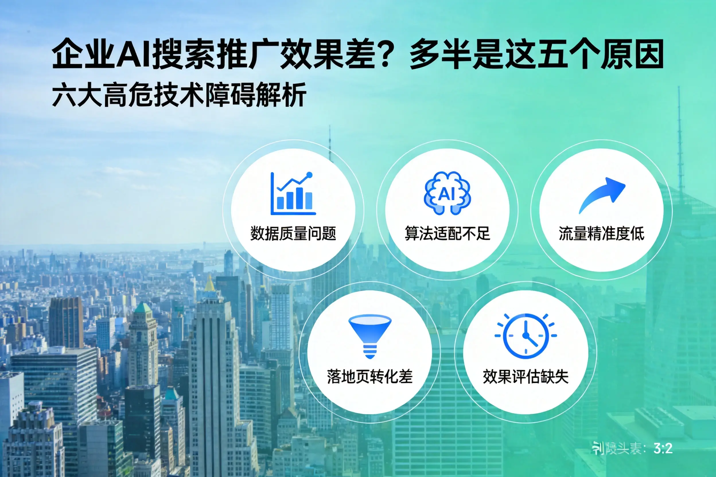大新企业AI搜索推广效果差？多半是这五个原因